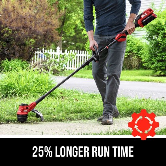 aparador de cordas pwr core 40 sem escova 40v 15 pol. com kit de carga inteligenteSKIL ferramentas84Z26N20