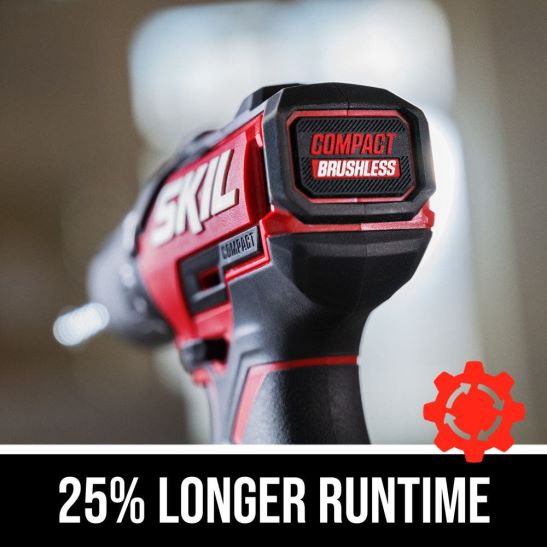 kit de broca de martelo compacto pwr core 20 sem escova 20v 1/2 pol.SKIL ferramentas84Z26N12