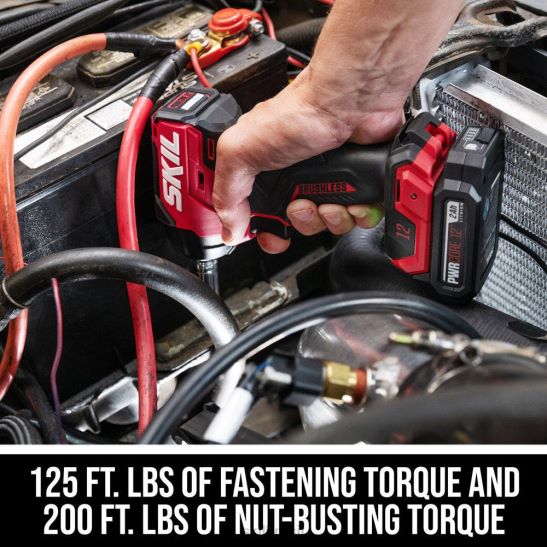 kit de chave de impacto pwr core 12 sem escova 12v 3/8 pol.SKIL ferramentas84Z26N9