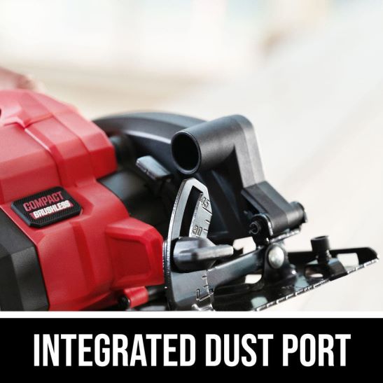 kit de serra circular compacta pwr core 20 sem escova 20v 4-1/2 pol.SKIL serras84Z26N11